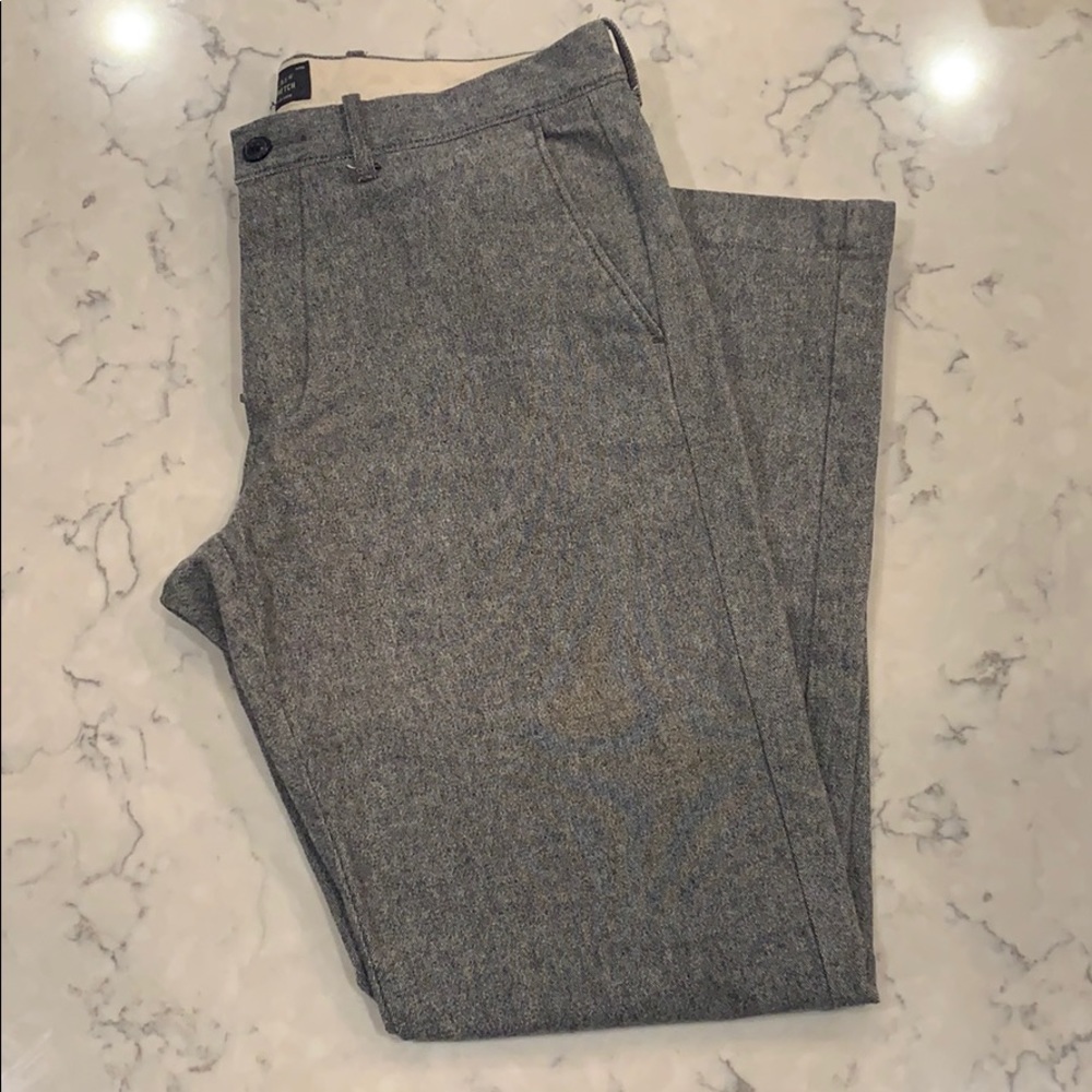 J Crew Stretch 770 Heathered Chinos
